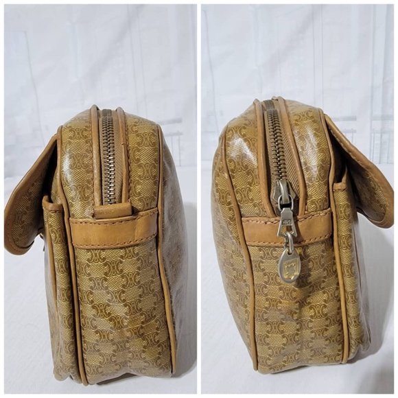 Authentic CELINE Macadam PVC Leather Pouch/Clutch - Picture 5 of 14